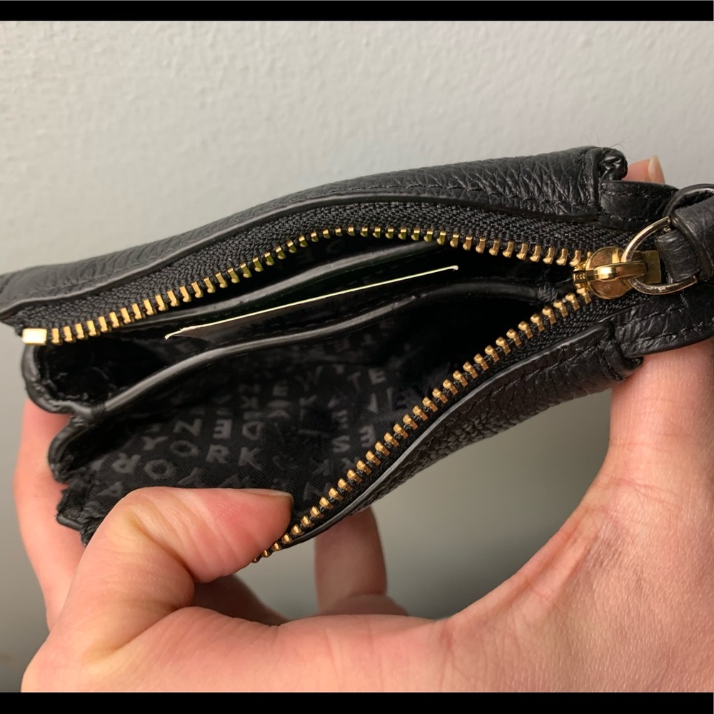 Authentic Kate Spade Sm pebbled leather zip wallet - Picture 6 of 7